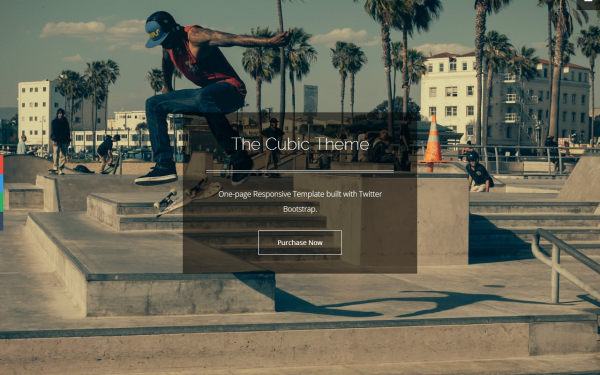 Cubic - Multi-purpose One-page Theme